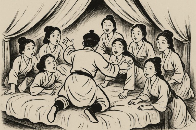 “Thập Bát Mô” (Mười Tám Điệu Sờ)