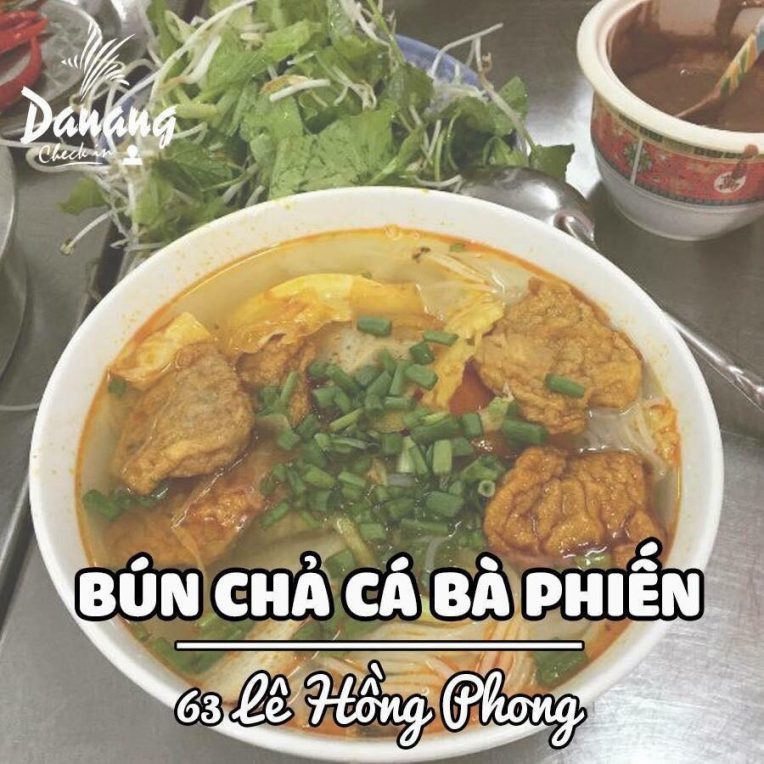 Bún Chả cá Bà Phiến