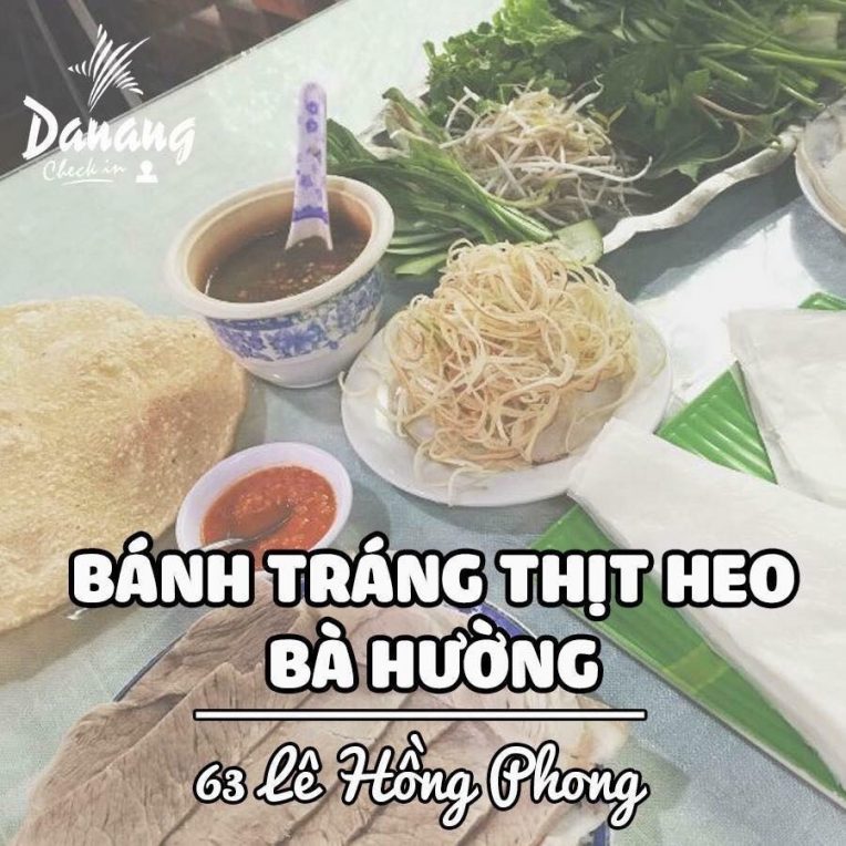 Bánh Tráng Thịt Heo Bà Hường