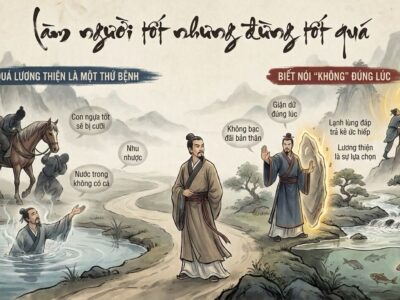 Làm Người Tốt nhưng đừng tốt quá