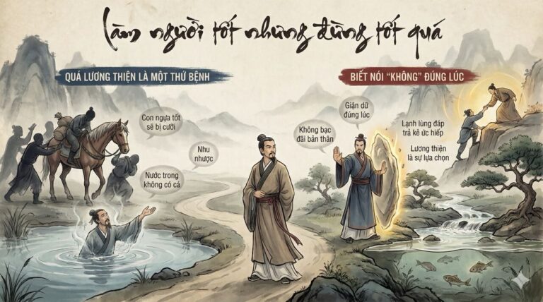 Làm Người Tốt nhưng đừng tốt quá